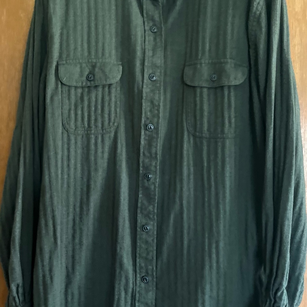 Chaps men’s green casual shirt XL